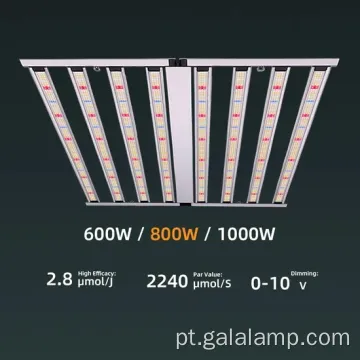 Aprimore a fotossíntese com a luz LED de Grow Bar Premium